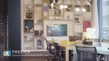 Conference Room Zoom Virtual Background Preview