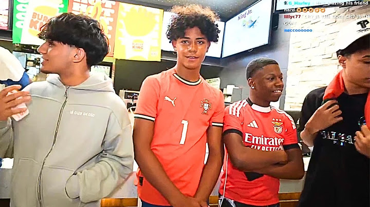 Cristiano Ronaldo Jr First IRL Stream (ft. Rakai And Tota)