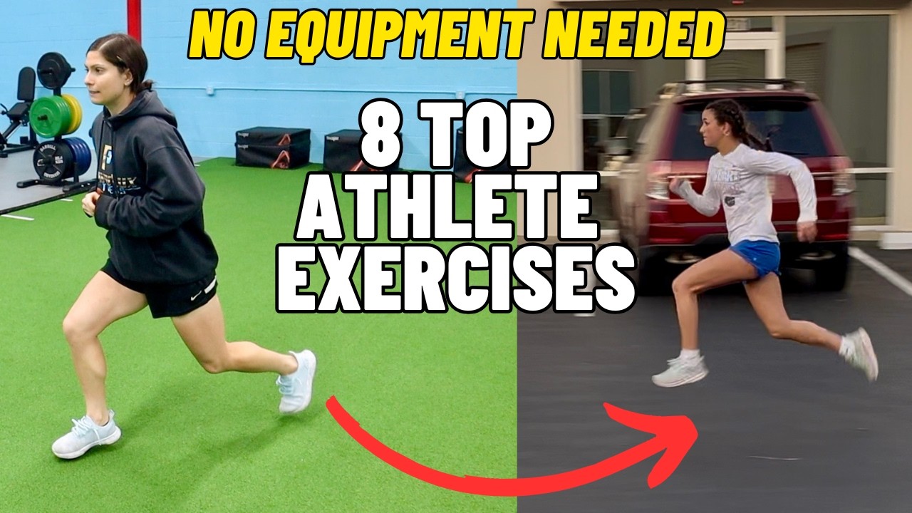 Top Athlete Exercises You Can Do Anywhere With No Equipment - YouTube