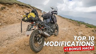 Top 10 Modifications on My RE Himalayan That Make It Adventure Ready