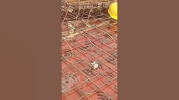 One Way and Two Way Slab Reinforcement Practical Knowledge #shorts #viral