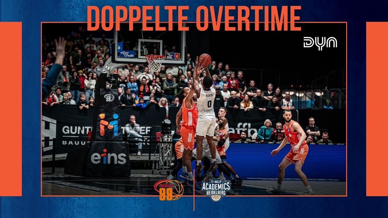 Highlights: NINERS Chemnitz - MLP Academics Heidelberg | easyCredit BBL | Dyn Basketball