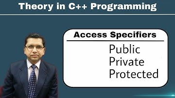 Access Specifier in C++ | Private | Public | Protected | By Professor Pankaj Gupta | BIIT