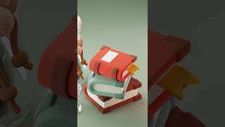 Cute Stylised Book in Blender 📖✨