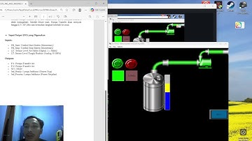 Sistem Filling dan Mixing pada CX Program - Programable Logic Controller