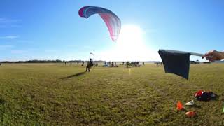 Paramotor STOL Demo in Wachula - Launch and Landing Wachula 360