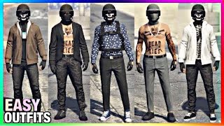 Top 5 Best Easy To Make Male Tryhard Outfits #6 (GTA Online)