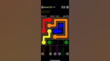 Flow Free Play Through - Regular Pack - Level 22