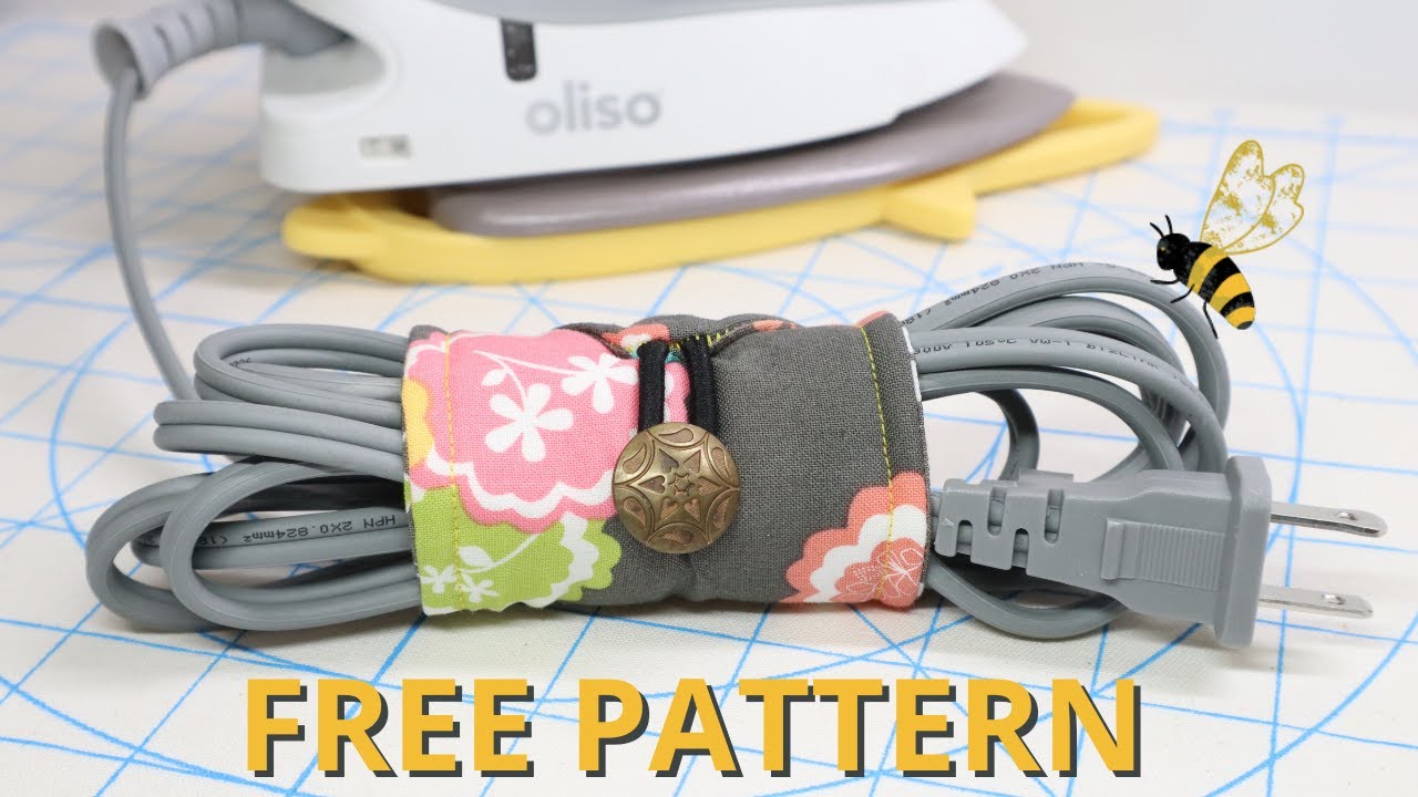 How To Make A Cord Keeper - Diy Cord Wrap - AppleGreen Cottage