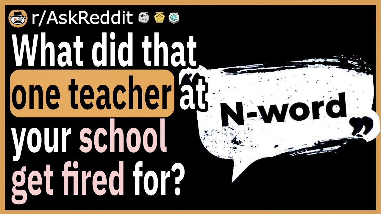 What did that one teacher at your school get fired for? - YouTube