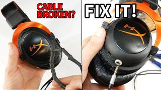 How to Repair HyperX Cloud Headphones Cable (Detachable Cable Mod)