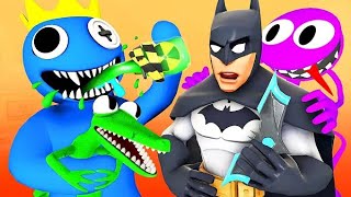 Радужные Друзья Vs Бэтмен (3D Анимация)