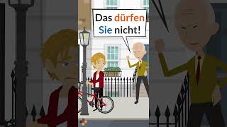 Das dürfen Sie nicht! - Deutsch Lernen #Grumpy #Shorts