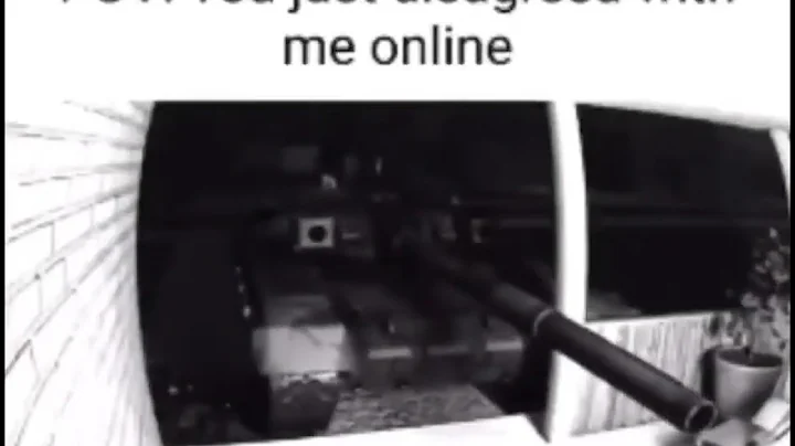 POV - you disagree with me online