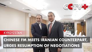 Chinese FM Meets Iranian Counterpart, Urges Resumption of Negotiations