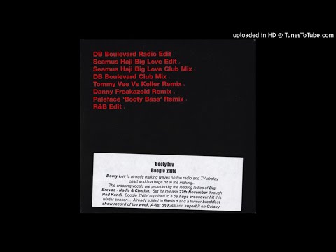 Booty Luv - Boogie 2Night (Paleface 'Booty Bass' RMX) *Bassline / 4x4 / Niche*
