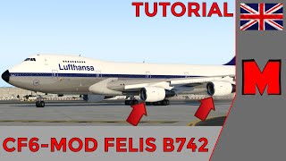 How to install GE CF6-engines for FELIS 747-200 Wealth