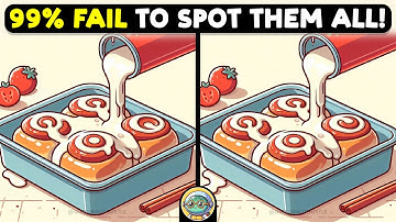 🐢🧩 Find 3 Differences | IQ Boosters 🧩🐢 | Quizonaut Turtle