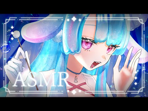 【ASMR/黒3dio】ASMR雑談。とろけるような耳かきとマッサージも♡ | Ear Cleaning | Sleep & Relax【水澄みあ】