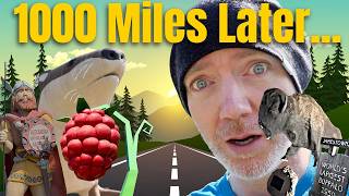 I Slept in My Car for 1,000 Miles of America's Weirdest Giants