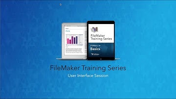 Webinar: FileMaker Training Series (User Interface Session)