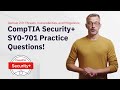 CompTIA Security+ SY0-701 Exam Prep Questions vol. 5