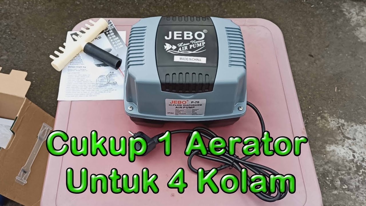 Review Aerator Jebo P70