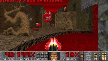 Final Doom The Plutonia Experiment Map13 UV Max in 2m30s by Ancalagon