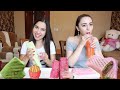 РОЗОВЫЙ ДОНЕР. MUKBANG С AYKA EMILLY #DONER