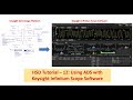HSD Tutorial-12: Advanced Data & Jitter Analysis with ADS & Infiniium link