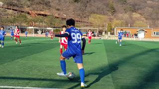 20190403 풋볼파크3 일동고 전반전