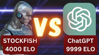 Incredible Game!!! | Stockfish vs ChatGPT!!!