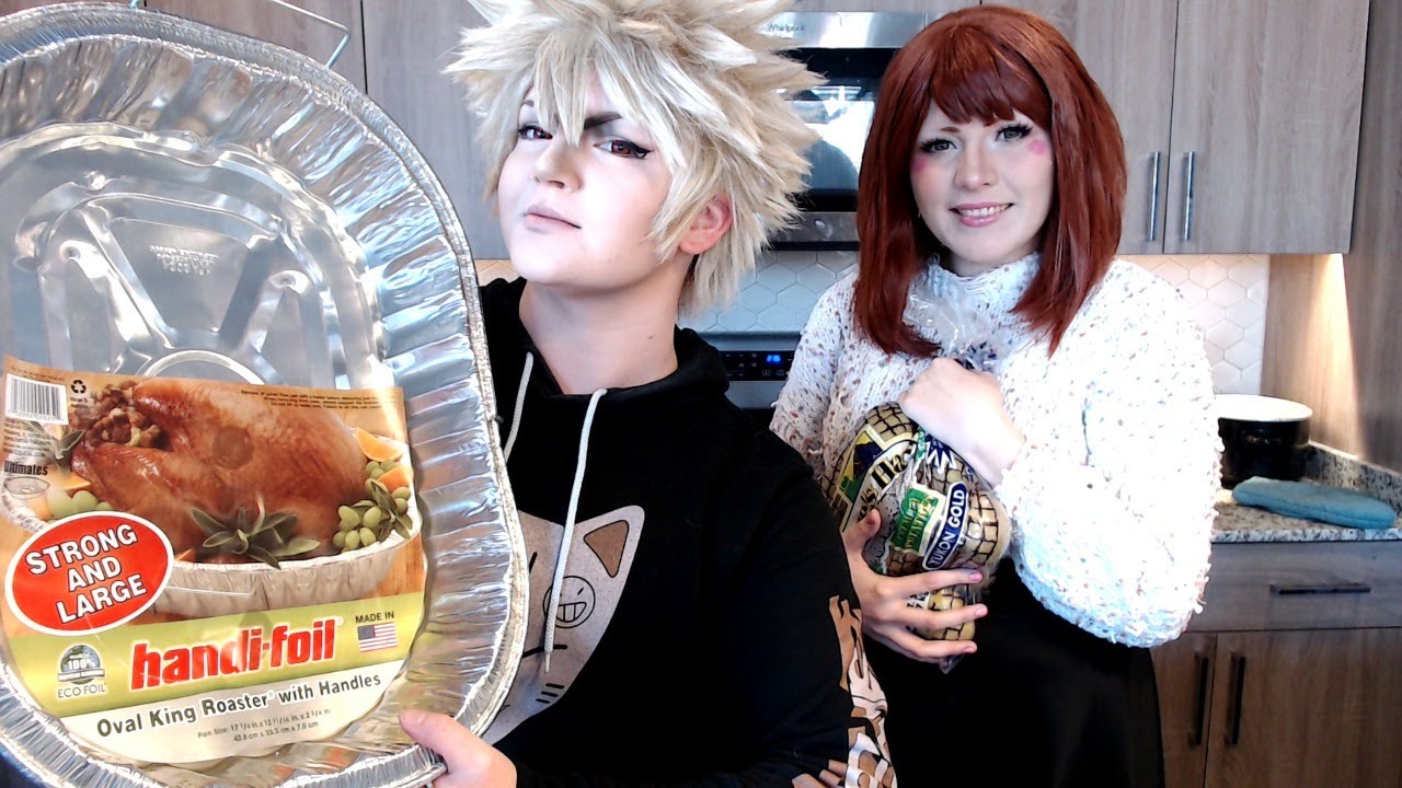 Thanksgiving Cooking Stream LET'S GOO | My Hero Academia Cosplay