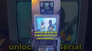 Unlocking a Serial Experiments Lain Core Memory… | Anime Expo Then vs Now #SerialExperimentsLain