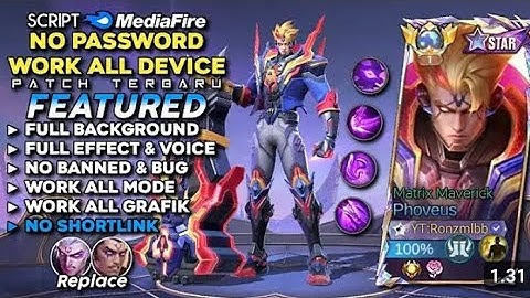 Script skin phoveous matrix maverick no password