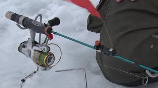 Estink Tip-Up Ice Fishing Pole, Practical Ice Fishing Rod Tip-Up, Durable For Fishing Ice Fishing