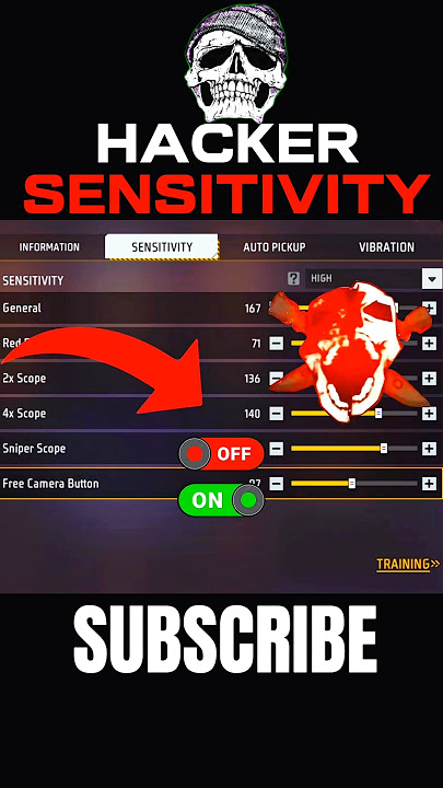 White 444 Secret Sensitivity Setting || All Gun Auto Headshot Sensitivity Settings In Free Fire 2025