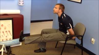Sciatic Nerve Slump Stretch