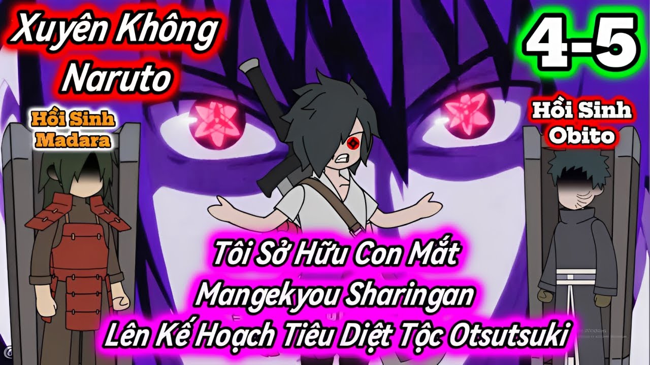 Tôi Sở Hữu Con Mắt Mangekyou Sharingan Lên Kế Hoạch Tiêu Diệt Tộc Otsutsuki | 4-5 | Hấp hẹ Vietsub
