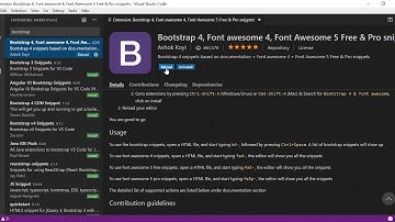 Install Bootstrap 4 in VS Code Extension | how to use Bootstrap in VS Code Project