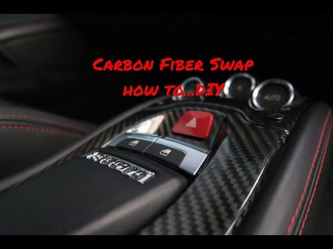 How To Remove The Centre Console In A Ferrari 458 Carbon Fiber Swap Youtube