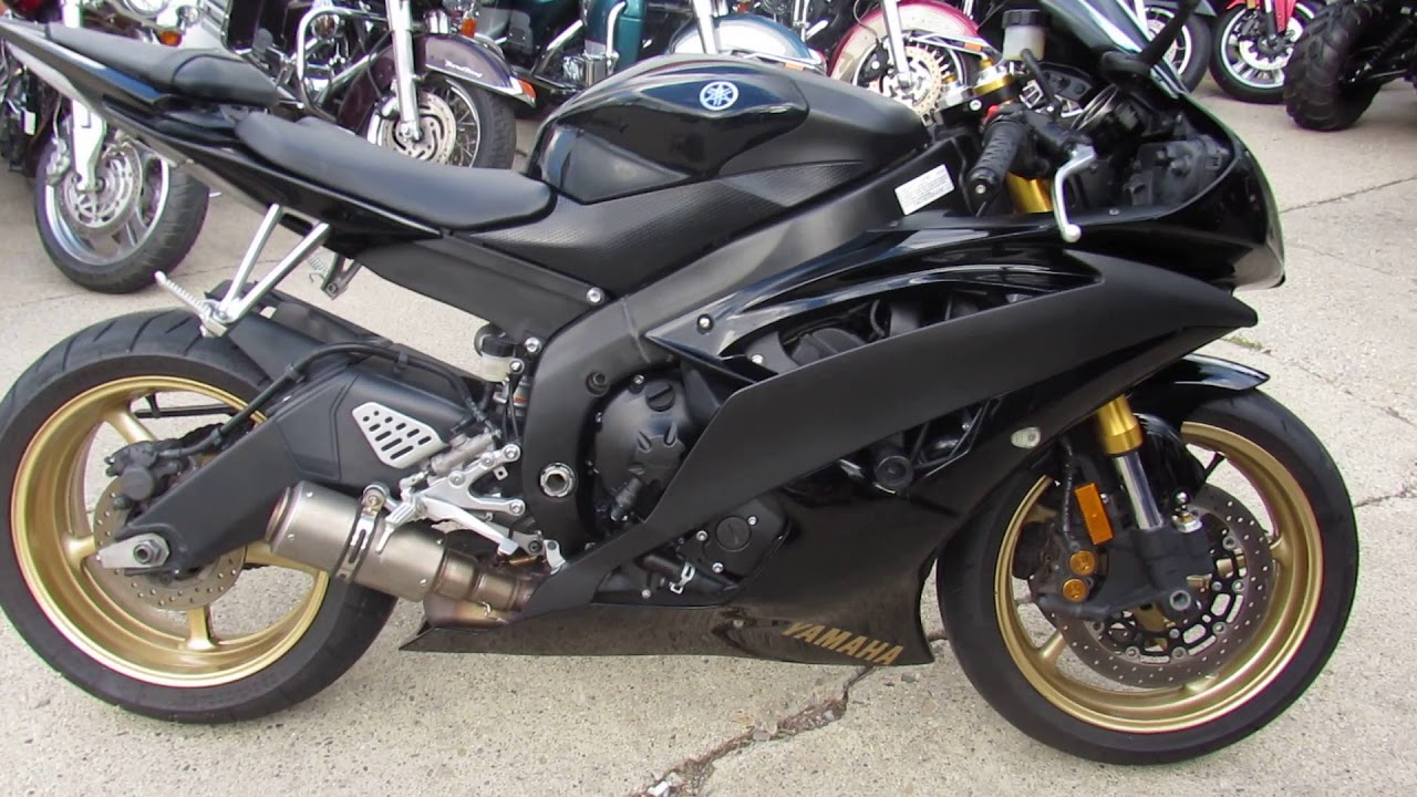 2009 Yamaha YZF-R6 for sale in Michigan U4268 - YouTube