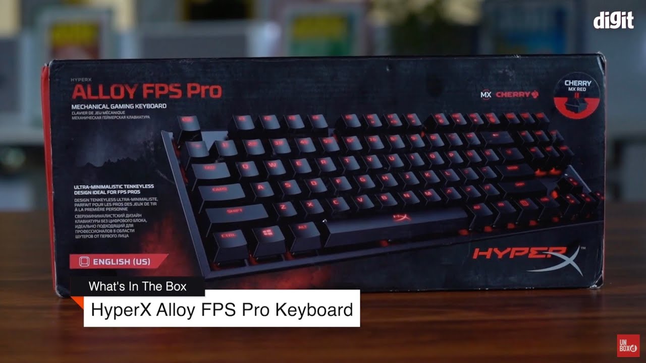 HyperX Alloy FPS Pro Keyboard Unboxing 