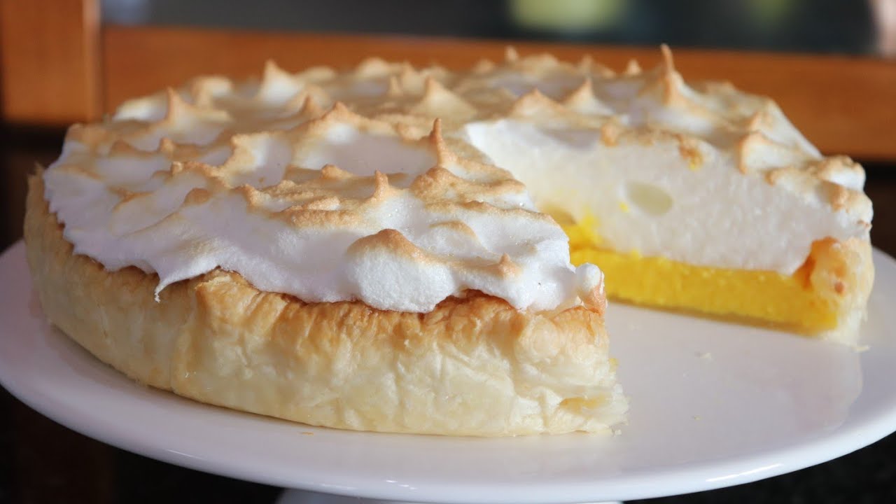Tarte de Limão Merengada | Uma Delícia!