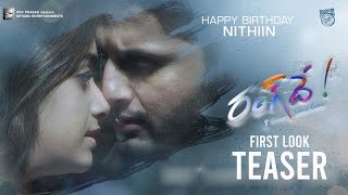 First Look Teaser Nithiin, Keerthy Suresh Venky Atluri Devi Sri Prasad