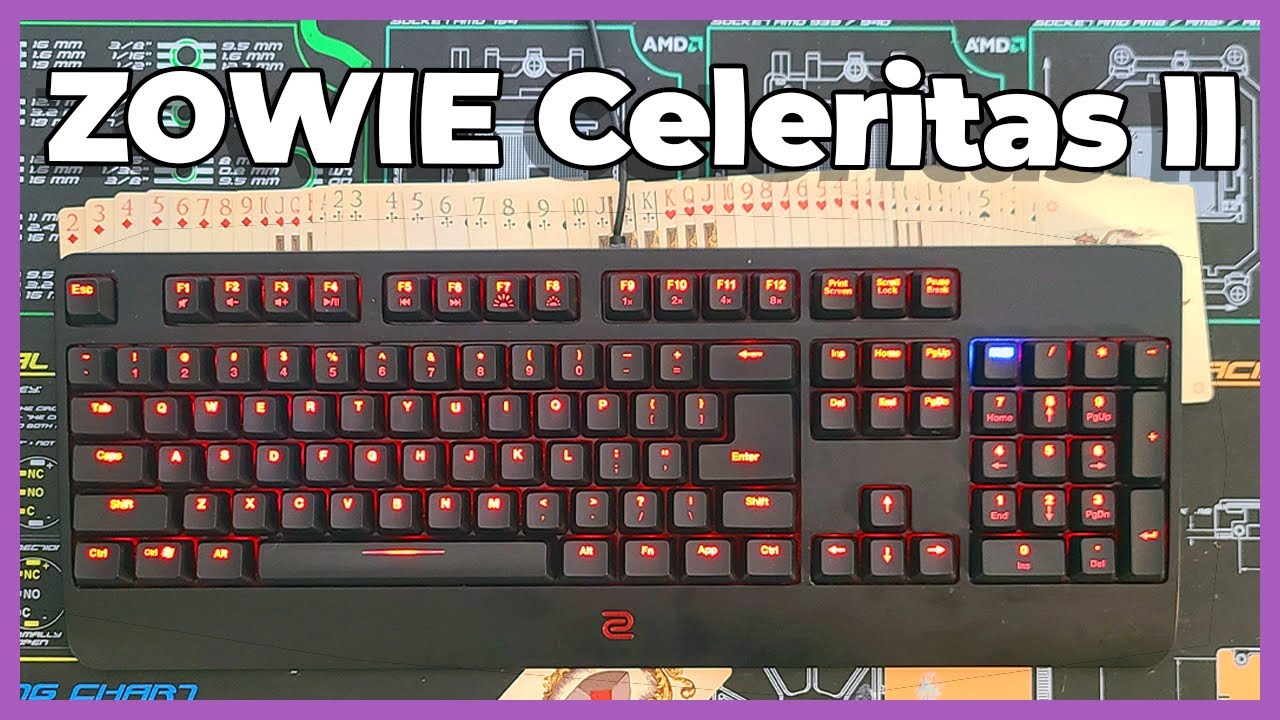 ZOWIE's Forgotten Gaming Keyboard - CELERITAS II Review