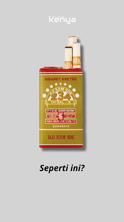Bagaimana Anda membuka Dji Sam Soe ?