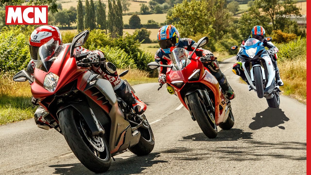 The modern day Suzuki GSX-R750? Ducati Panigale V2 vs MV Agusta F3RR | MCN