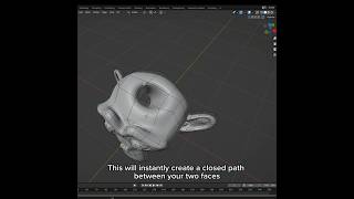 BRIDGE FACE COMMAND - BLENDER 3D