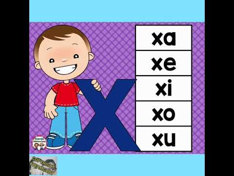 Sílabas xa, xe, xi, xo, xu - YouTube